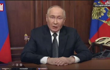 Путін жодного разу не поворушив руками під час звернення з приводу удару БРСД ”Орєшнік” по Дніпру