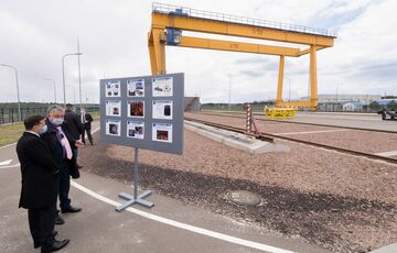 На ЧАЭС состоялось вручение лицензии на эксплуатацию нового хранилища отработанного ядерного топлива