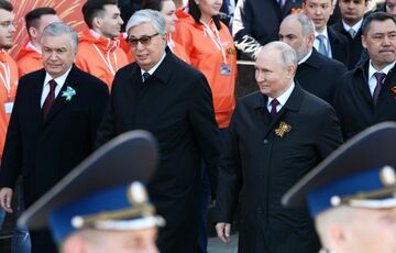 У МЗС жорстко відреагували на участь лідерів низки країн у параді у Москві У МЗС жорстко відреагували на участь лідерів низки країн у параді у Москві