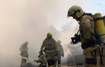 Пожежа у Києві сталася на території експертно-криміналістичного центру МВС