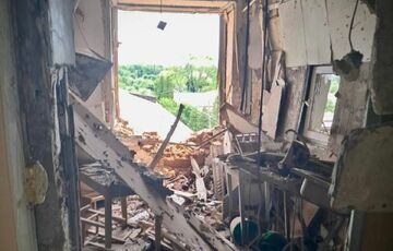 Россияне попали дроном по больнице на Черниговщине