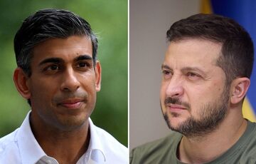 Зеленский провел переговоры с новым британским премьером Сунаком 