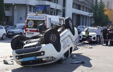 У Києві сталася смертельна ДТП із патрульними: загинув поліцейський