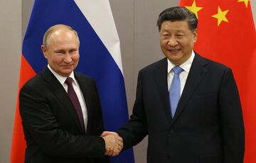 У Китаї прокоментували зустріч Сі Цзіньпіна з Путіним у Москві