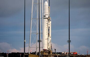 11августа состоялся повторный запуск ракеты-носителя ”Антарес” в этом году 11августа состоялся повторный запуск ракеты-носителя ”Антарес” в этом году