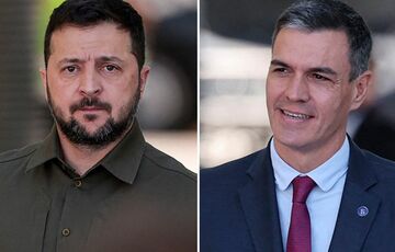 Средства ПВО, артиллерия и антидроновые системы: Зеленский рассказал о новом пакете помощи от Испании  Средства ПВО, артиллерия и антидроновые системы: Зеленский рассказал о новом пакете помощи от Испании