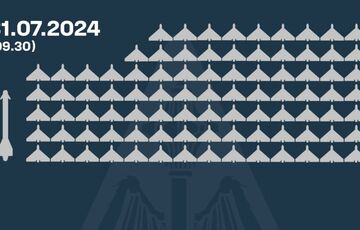 Ночью ПВО сбила все 89 дронов, которыми Россия била по Украине