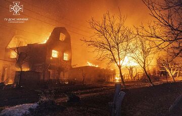 Экологический ущерб в результате ударов России по нефтебазе в Харькове оценили в 30 млн