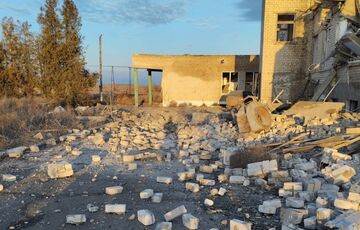 Российский беспилотник атаковал Берислав