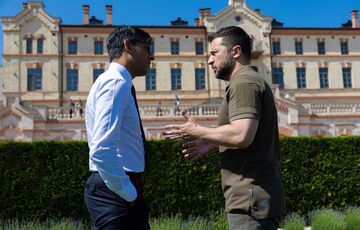 Зеленський обговорив із Сунаком посилення ППО для захисту Одеси Зеленський обговорив із Сунаком посилення ППО для захисту Одеси