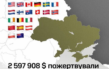 После скандала в Белом доме украинской армии задонатили $2 597 908, больше всего из США