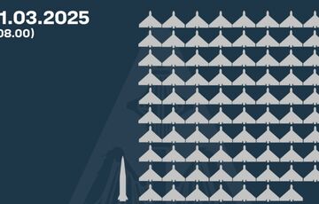 ППО збила балістичну ракету та 79 російських дронів