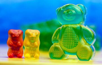 Кондитери створили гігантського мармеладного ведмедика вагою 1728 кг: фото