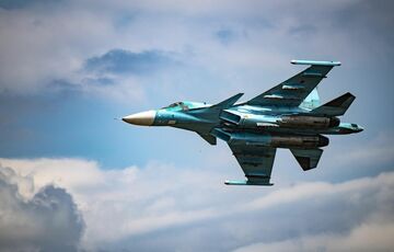 Російські Z-канали повідомляють про втрату літака Су-34 Російські Z-канали повідомляють про втрату літака Су-34