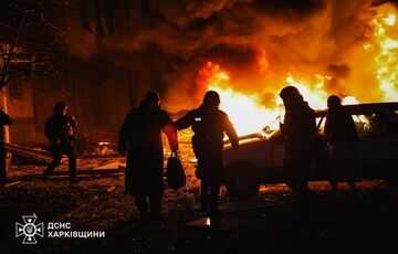 Десятки людей постраждали у Харкові внаслідок російської атаки: фото