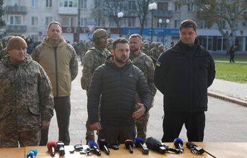 Reuters: Владимир Зеленский прибыл в освобожденный Херсон