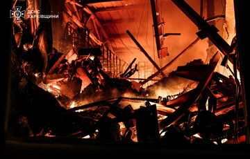 Украина пережила рекордную атаку дронов