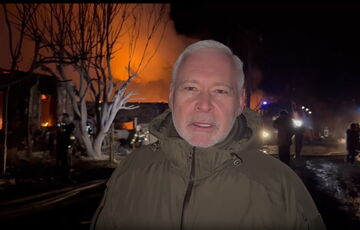 Россия ударила шахедами по АЗС в Харькове: горят жилые дома (видео)