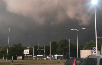 Львовом пронеслася сильна буря Львовом пронеслася сильна буря