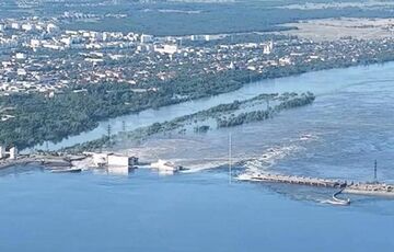 ISW: подрыв Каховской ГЭС был больше нужен РФ, обвинения Украины являются абсурдными