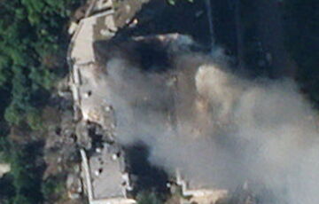 Появились спутниковые снимки пораженного ракетой штаба Черноморского флота