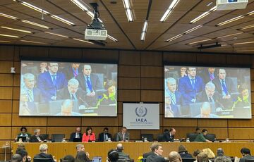 МАГАТЭ одобрила резолюцию с требованием срочно вернуть ЗАЭС под контроль Украины МАГАТЭ одобрила резолюцию с требованием срочно вернуть ЗАЭС под контроль Украины