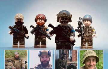 LEGO выпустило фигурки четырех защитников Мариуполя: фото