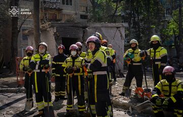 З-під завалів дев'ятиповерхівки у Солом'янському районі Києва дістали ще одне тіло