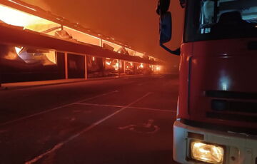 Российские оккупанты разбомбили ”Эпицентр” в Херсоне (фото)