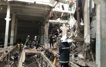 В Харькове снова возросло количество жертв удара по общежитиям