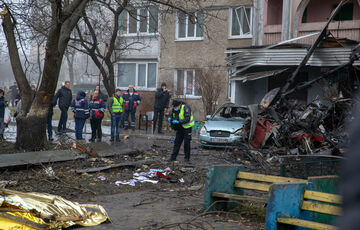 Гелікоптер, в якому загинуло командування МВС, не був призначений для далеких польотів