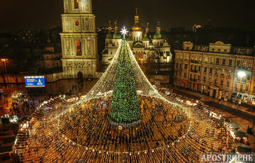Рождество и новогодние праздники в Киеве пройдут без массовых гуляний, но с главной елкой