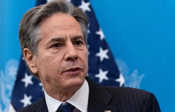 ЗМІ: голова Держдепартаменту США Блінкен прибув до України ЗМІ: голова Держдепартаменту США Блінкен прибув до України