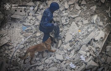 В Харькове продолжаются аварийно-спасательные работы на предприятии после российского удара 7 июня