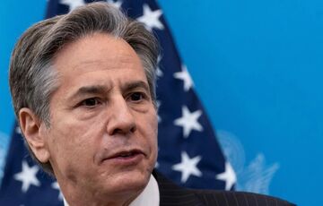 Блінкен назвав ”неприйнятною” вимогу Кремля до України про визнання ”нових територіальних реалій” Блінкен назвав ”неприйнятною” вимогу Кремля до України про визнання ”нових територіальних реалій”