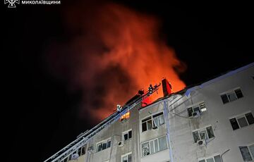 Спасатели показали последствия атаки на Николаев