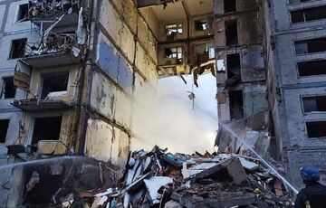 Россия сегодня утром атаковала предприятие в Запорожье: повреждено предприятие, два человека ранены 