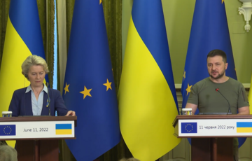 Глава Єврокомісії розповіла, про що розмовляла із Зеленським у Києві