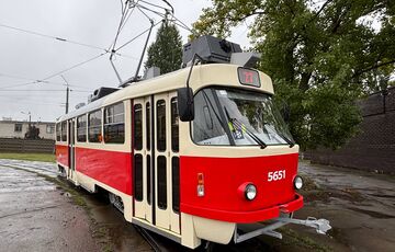 Из-за удара по Киеву частично остановился электротранспорт Из-за удара по Киеву частично остановился электротранспорт