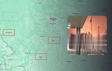 В ряде российских городов пожаловались на атаку ”украинских беспилотников”