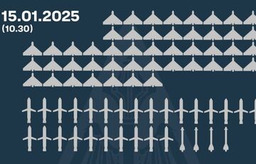 ПВО сбила 30 ракет и 47 дронов во время очередной массированной российской атаки