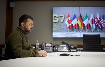Зеленский призвал G7 разместить наблюдателей на границе с Беларусью и отказаться от переговоров с Путиным