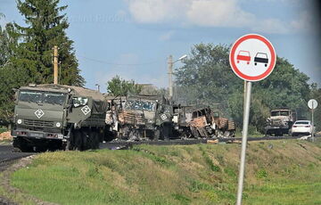 Z-военкоры пишут, что в Курской области разбита еще одна колонна российских солдат