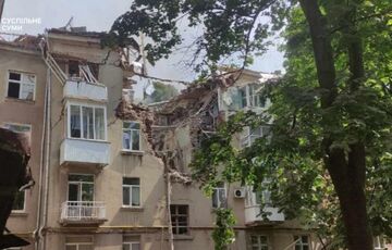 ”Шахеды” повредили жилой дом в Суммах 