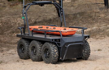 В Украине запустили в серийное производство работа для эвакуации сразу двух раненых