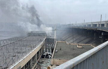 В результате российского удара по ДнепроГЭС есть погибшие В результате российского удара по ДнепроГЭС есть погибшие