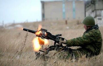 Боевики вели огонь из гранатомета недалеко от Водяного Боевики вели огонь из гранатомета недалеко от Водяного