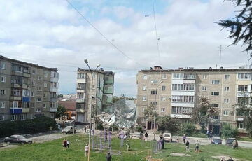 В России после взрыва в жилом доме обрушились несколько подъездов: фото, видео