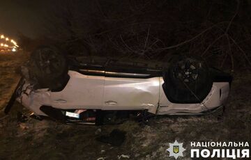 В Киеве пьяный водитель протаранил внедорожник: есть пострадавшие