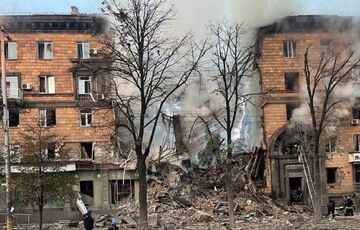 Россияне ночью ударили по Запорожью С-300